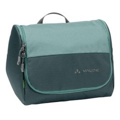 Kosmetyczka Vaude WegaWash - heron. Niebieskie kufry i kosmetyczki Vaude, bez wzorów, z materiału, bez dodatków. Za 153.99 zł.
