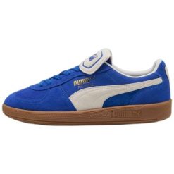 Buty Puma model 402350-01 unisex. Niebieskie trekkingi Puma, z materiału, trekkingowe. Za 302.40 zł.