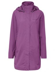 Kurtka damska Mineo 2.5L Coat. Czerwone kurtki Vaude, l, bez wzorów, z materiału, bez kaptura. Za 769.00 zł.