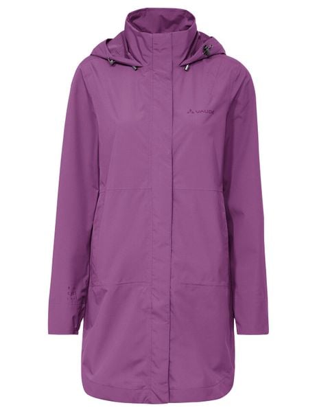 Kurtka damska Mineo 2.5L Coat. Czerwone kurtki Vaude, l, bez wzorów, z materiału, bez kaptura. Za 769.00 zł.