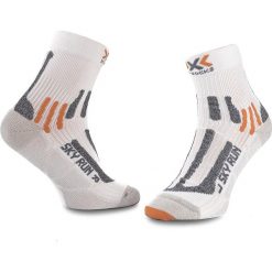 Skarpety Wysokie Unisex X-SOCKS - Running Sky Run 2.0 X020433 W000. Białe skarpety X Socks, bez wzorów, z elastanu. W wyprzedaży za 59.00 zł.