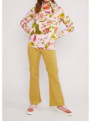 Blutsgeschwister Bluza w kolorze jasnoróżowym rozmiar: XS. Różowe bluzy Blutsgeschwister, xs, bez wzorów, z bawełny, bez kaptura. Za 118.84 zł.