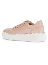 Gabor Skórzane sneakersy w kolorze jasnoróżowym ze wzorem rozmiar: 37. Różowe trampki Gabor, bez wzorów, ze skóry, bez zapięcia. Za 232.78 zł.