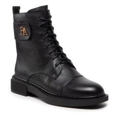 Botki Rage Age. Czarne botki Rage Age, bez wzorów, bez obcasa, na płaskiej podeszwie, bez zapięcia. Za 599.00 zł.