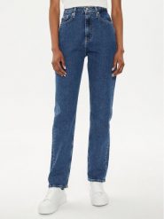 Calvin Klein Jeans Jeansy Authentic J20J223663 Niebieski Slim Fit. Niebieskie jeansy Calvin Klein Jeans, bez wzorów. Za 219.99 zł.