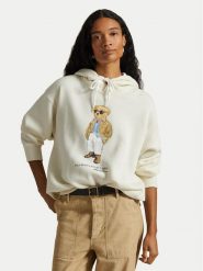 Polo Ralph Lauren Bluza 211A96598001 Écru Relaxed Fit. Bluzy Polo Ralph Lauren, m, bez wzorów, z bawełny, bez kaptura. Za 1,299.00 zł.