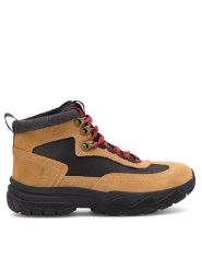 BASS OUTDOOR Trapery BA11F002 Brązowy. Brązowe trapery i śniegowce BASS OUTDOOR, z materiału. Za 199.99 zł.