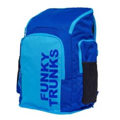 Plecak torba do szkoły na basen siłownię trening Funkita Pressure Point. Niebieskie torby na laptopa FUNKY TRUNKS, bez wzorów, z materiału, duże. Za 170.99 zł.