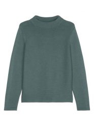 Marc O´Polo Sweter w kolorze ciemnozielonym rozmiar: XL. Zielone swetry xl, bez wzorów, z bawełny, bez ramiączek. Za 311.85 zł.