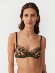 Undress Code Biustonosz z fiszbiną Lost Paradise 449 Czarny. Czarne biustonosze Undress Code, bez wzorów, z syntetyku. Za 219.99 zł.