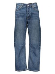 Scotch & Soda Dżinsy - Mom fit - w kolorze niebieskim rozmiar: W27. Niebieskie jeansy Scotch & Soda, bez wzorów, z podwyższonym stanem. Za 123.25 zł.