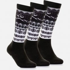 Skarpety Damskie Zimowe Narciarskie Zestaw 3 sztuk SURFANIC Czarne. Białe rękawiczki Surfanic, bez wzorów. Za 109.99 zł.