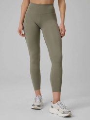 4F Legginsy sportowe w kolorze khaki rozmiar: M. Brązowe legginsy 4f, m, bez wzorów, z materiału, z podwyższonym stanem, outdoorowe. Za 93.07 zł.
