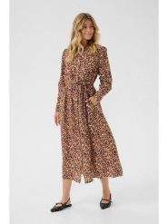 Cream Sukienka w kolorze beżowym rozmiar: 36. Brązowe sukienki Cream, na co dzień, bez wzorów, z tkaniny, bez kołnierzyka, bez ramiączek, maxi, proste. Za 252.99 zł.