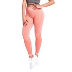 Legginsy Damskie Dwutonalny. Brązowe legginsy Gym Hero, bez wzorów. Za 185.99 zł.