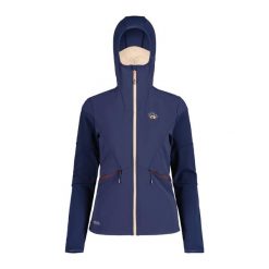 Kurtka softshell damska Maloja W'S GeraniumM. Niebieskie kurtki sportowe Maloja, m, bez wzorów, z softshellu, bez kaptura. Za 459.99 zł.
