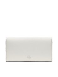 LAUREN RALPH LAUREN Duży Portfel Damski 432802917054 Biały. Białe portfele Lauren Ralph Lauren, bez wzorów, ze skóry. Za 349.99 zł.