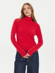 United Colors Of Benetton Golf 1002D2348 Różowy Regular Fit. Czerwone golfy United Colors of Benetton, l, bez wzorów, z wełny, bez ramiączek. Za 139.99 zł.