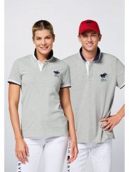 Polo Sylt Koszulka polo w kolorze szarym rozmiar: M. Szare koszulki polo Polo Sylt, m, bez wzorów, z bawełny, bez kołnierzyka, bez ramiączek. Za 110.04 zł.