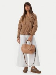 Guess Torebka Amorette HWBG78 98060 Beżowy ciemny. Brązowe torebki klasyczne Guess, z aplikacjami, ze skóry, bez dodatków. Za 607.99 zł.