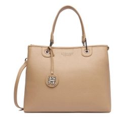 Torebka Nine West. Brązowe torebki klasyczne Nine West, bez wzorów, bez dodatków. Za 279.99 zł.