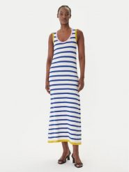 LOLA CASADEMUNT Sukienka dzianinowa LS2616157 Kolorowy Regular Fit. Sukienki LOLA CASADEMUNT, m, bez wzorów, z dzianiny, bez kołnierzyka, bez ramiączek. Za 627.99 zł.