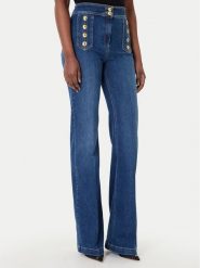 Elisabetta Franchi Jeansy PJ-19D-61E2 Niebieski Regular Fit. Niebieskie jeansy Elisabetta Franchi, bez wzorów. Za 1,999.00 zł.