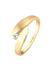 Elli Solitär Wickelring Zirkonia 925 Silber Pierścionki 1 ct Damski. Pierścionki Elli, z cyrkonią, srebrne. Za 249.89 zł.