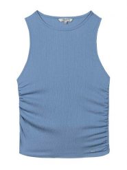 Herrlicher Top w kolorze niebieskim rozmiar: XL. Niebieskie topy Herrlicher, xl, bez wzorów, bez kołnierzyka, bez ramiączek. Za 66.00 zł.