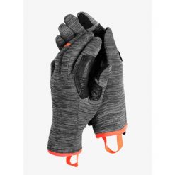 Rękawice skiturowe damskie Ortovox Fleece Light Glove. Szare rękawiczki ORTOVOX, bez wzorów. Za 234.99 zł.