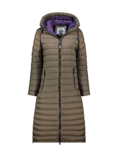 Canadian Peak Płaszcz pikowany "Azuleak" w kolorze khaki rozmiar: S. Brązowe płaszcze Canadian Peak, s, bez wzorów, bez kaptura. Za 265.40 zł.