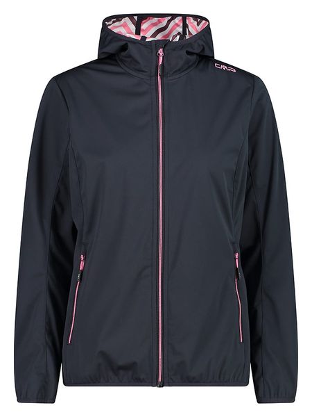 Cmp Kurtka softshellowa w kolorze antracytowym rozmiar: 42. Czarne kurtki sportowe CMP, m, bez wzorów, z tkaniny, bez kaptura, outdoorowe. Za 182.95 zł.