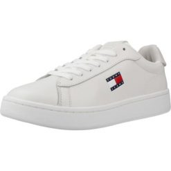 Kapcie TOMMY JEANS ARCHIVE 98 Biały. Białe obuwie domowe TOMMY HILFIGER, bez wzorów, z jeansu, bez zapięcia. Za 423.99 zł.