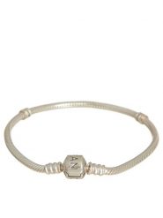 Pandora Srebrna bransoletka rozmiar: 15 cm. Szare bransoletki Pandora, srebrne. Za 230.95 zł.