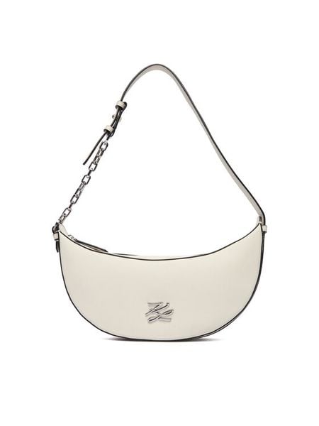 KARL LAGERFELD Torebka B1W30236 Biały. Białe torebki klasyczne KARL LAGERFELD, bez wzorów, ze skóry, bez dodatków. Za 787.99 zł.