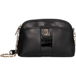 Jennifer Lopez Torebka damska crossbody Alex JLH0083 Black. Czarne torebki klasyczne JENNIFER LOPEZ, bez wzorów, bez dodatków. W wyprzedaży za 328.00 zł.
