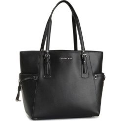 Torebka MICHAEL MICHAEL KORS - Voyager 30F8SV6T4L Black. Czarne shopper MICHAEL Michael Kors, bez wzorów, ze skóry, bez dodatków. Za 1,179.00 zł.