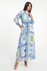 Sukienka maxi lniana HALE BOB. Sukienki Hale bob, s, bez wzorów, bez kołnierzyka, bez ramiączek, maxi. Za 2,399.00 zł.