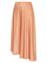 MOSS COPENHAGEN Spódnica w kolorze karmelowym rozmiar: XS. Brązowe spódnice Moss Copenhagen, na co dzień, xs, bez wzorów, maxi, asymetryczne. Za 219.95 zł.