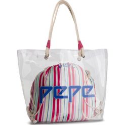 Torebka PEPE JEANS - Sherri PL031001 Multi 0AA. Shopper Pepe Jeans, bez wzorów, z jeansu, bez dodatków. W wyprzedaży za 159.00 zł.