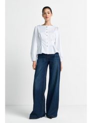 Rich & Royal Dżinsy - Wide Leg fit - w kolorze granatowym rozmiar: W26/L32. Niebieskie jeansy Rich & Royal, l, bez wzorów, z podwyższonym stanem. Za 264.95 zł.