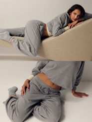 4F Spodnie dresowe joggery damskie - szare L. Szare spodnie dresowe 4f, l, bez wzorów, z dresówki. Za 169.99 zł.