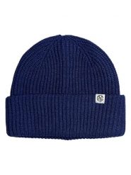 MOSS COPENHAGEN Czapka beanie "Galine" w kolorze niebieskim rozmiar: onesize. Niebieskie czapki Moss Copenhagen, bez wzorów, z materiału. Za 71.45 zł.