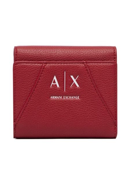 Armani Exchange Portfel XW002819 AF26569 U5102 Czerwony. Czerwone portfele Armani Exchange, bez wzorów, ze skóry. Za 299.99 zł.