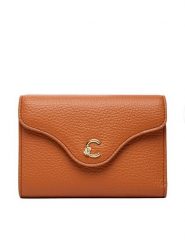 Coccinelle Portfel Coccinelle C-Me E2 SSL 11 D6 21 Brązowy. Brązowe portfele Coccinelle, bez wzorów, ze skóry. Za 649.99 zł.