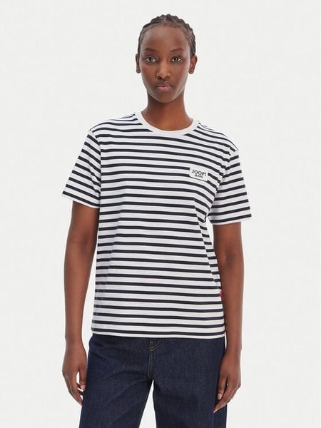 JOOP! Jeans T-Shirt Teele 30103056 Kolorowy Regular Fit. T-shirty Joop! Jeans, xs, bez wzorów, z bawełny, bez kołnierzyka, bez ramiączek. Za 379.99 zł.