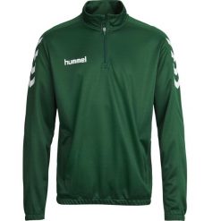 Bluza sportowa dla dorosłych Hummel Core 1/2 Zip Sweat. Białe bluzy Hummel, xl, bez wzorów, bez kaptura. Za 89.00 zł.
