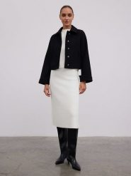 BGN Spódnica w kolorze białym rozmiar: 36. Białe spódnice BGN, na co dzień, bez wzorów, midi, proste. Za 78.99 zł.