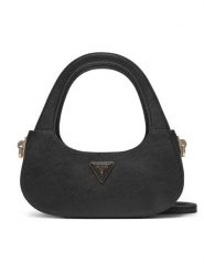 Guess Torebka HWEZG9 52301 Czarny. Czarne torebki klasyczne Guess, z aplikacjami, ze skóry, bez dodatków. Za 319.99 zł.