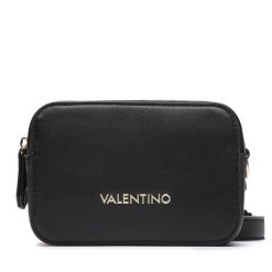 Torebka Valentino. Czarne listonoszki Valentino, bez wzorów, bez dodatków. Za 309.99 zł.